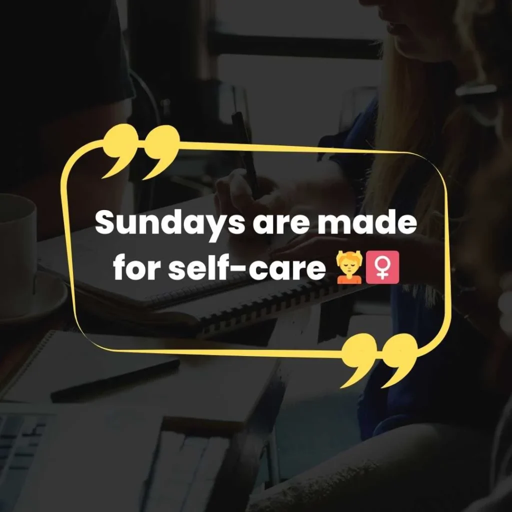 Sunday Instagram Captions