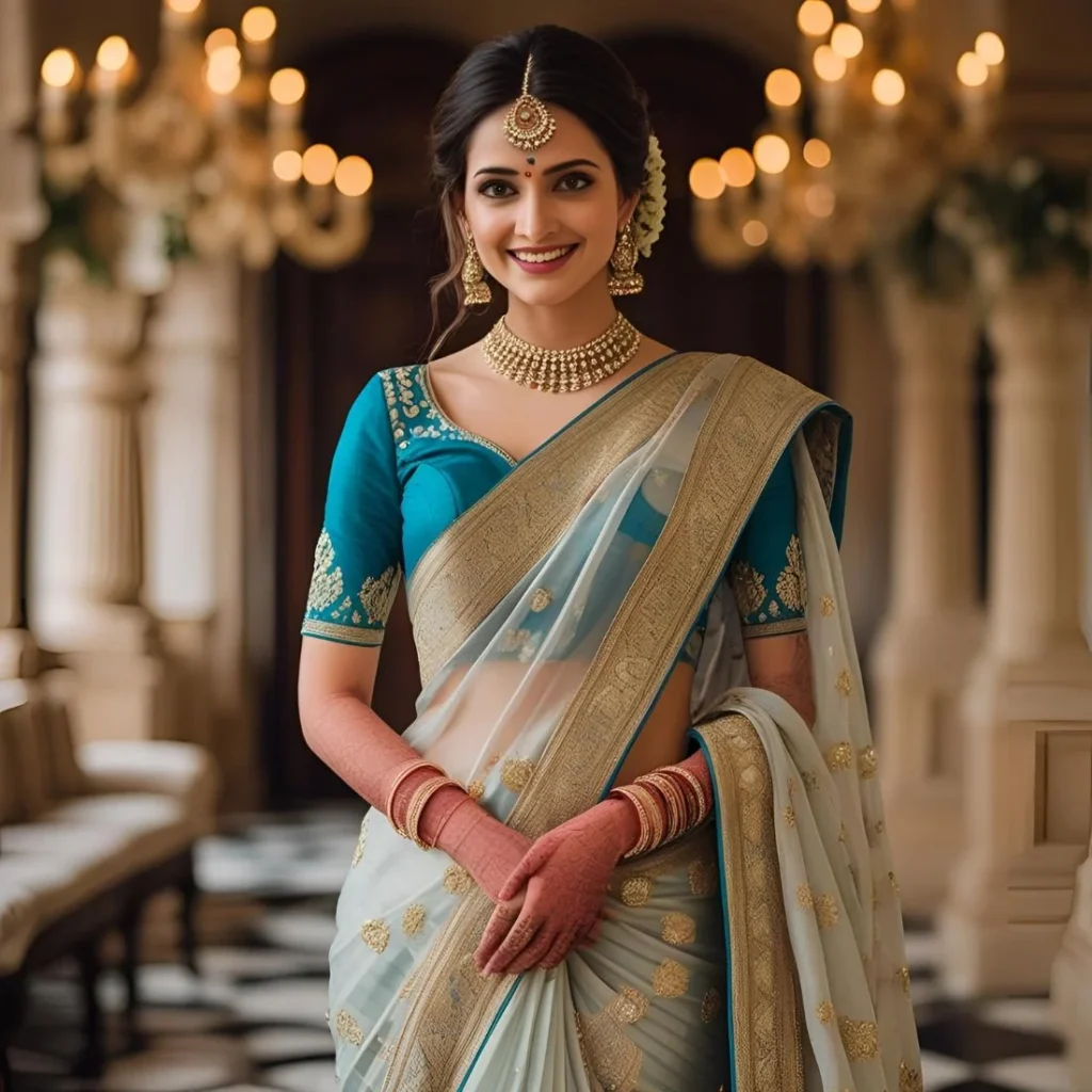 Funny Saree Captions