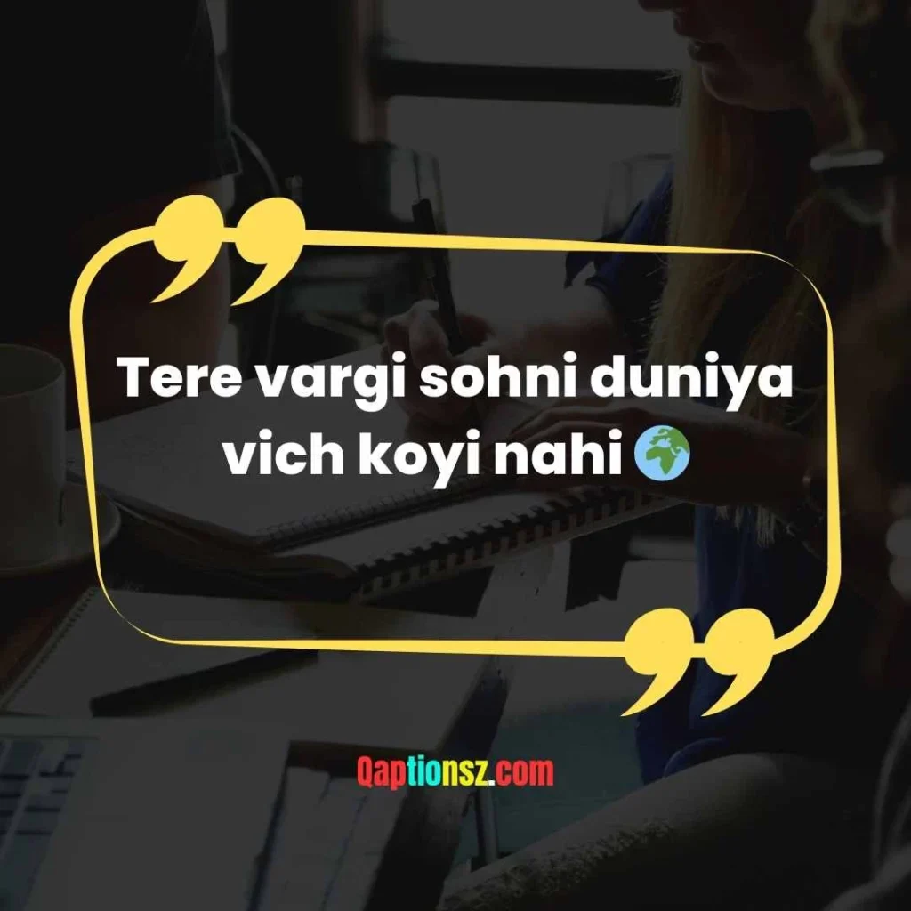 Punjabi Captions for Girls