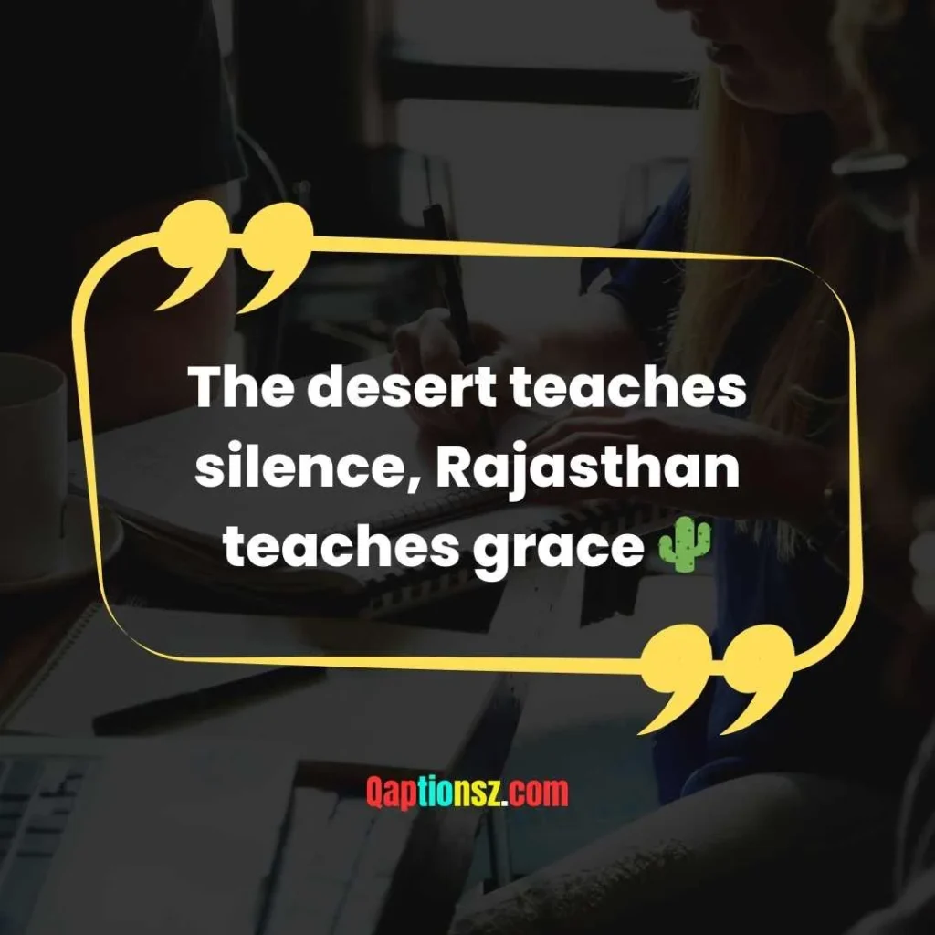 Rajasthan Quotes in English