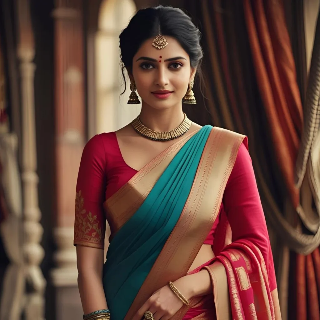 Saree Captions for Instagram in Marathi