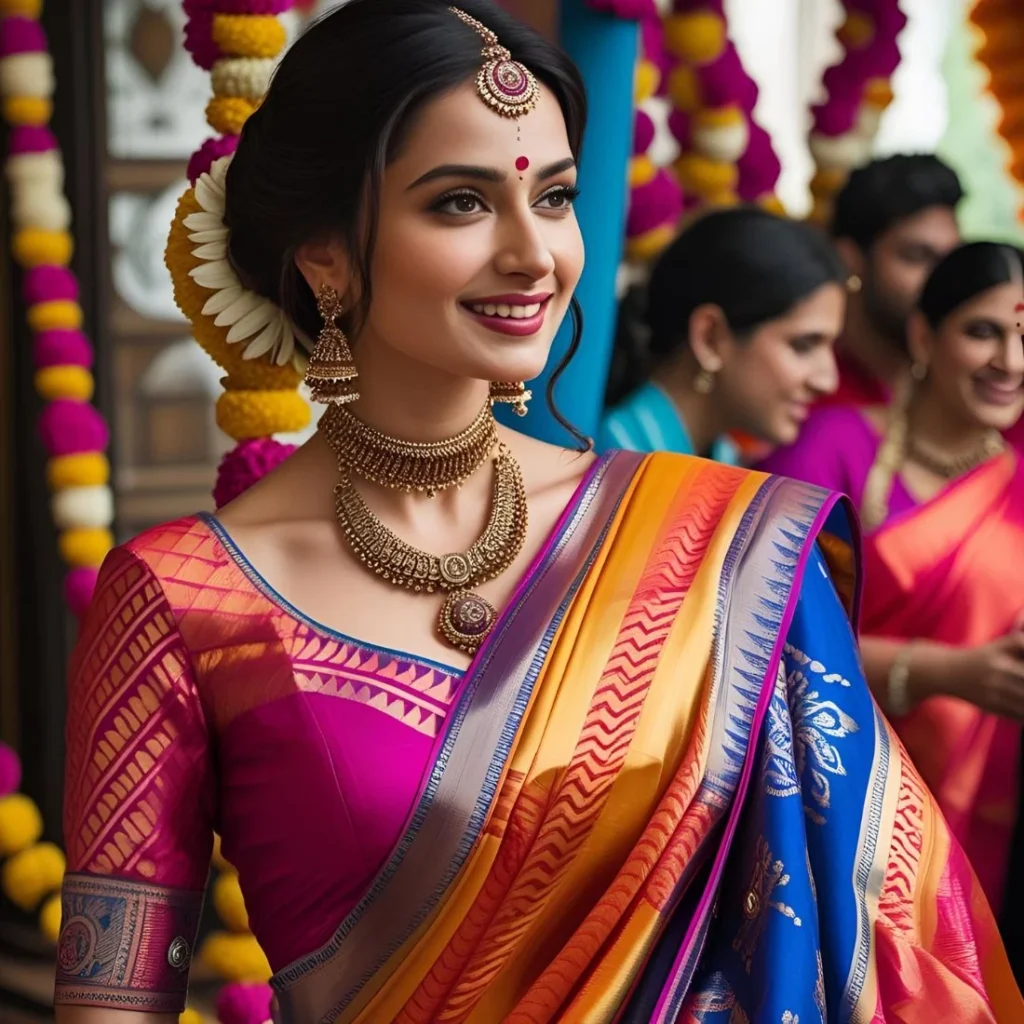 Saree Captions in Hindi