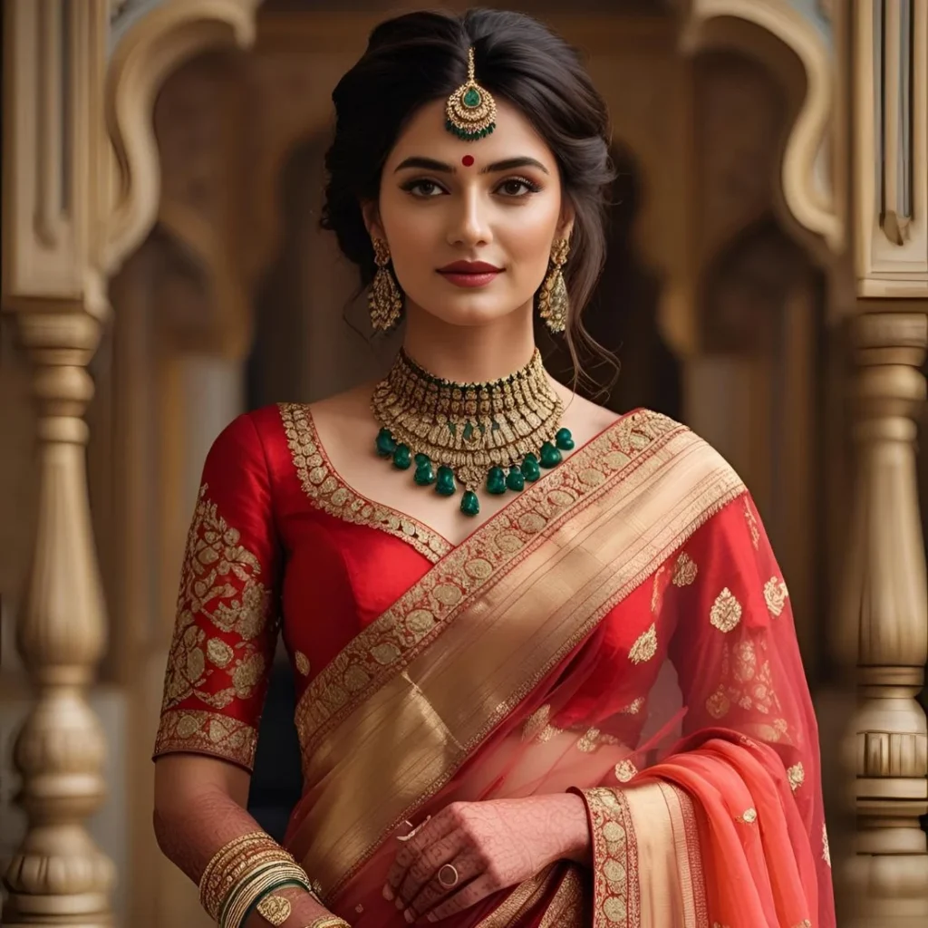 Short and Sweet Saree Captions