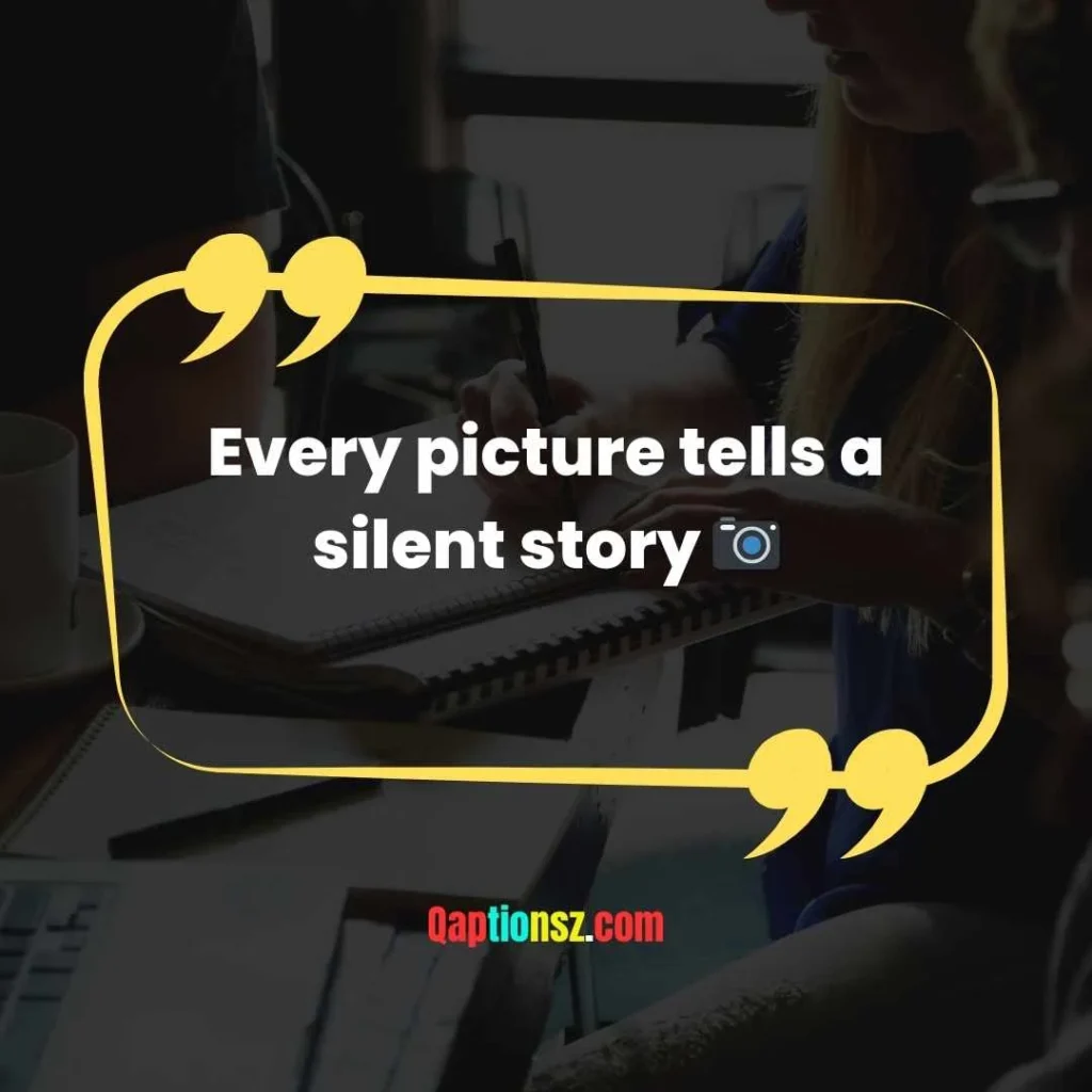 Silent Photo Caption