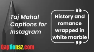 Read more about the article 269 Taj Mahal Captions for Instagram That Are Pure Royal Romance 2025