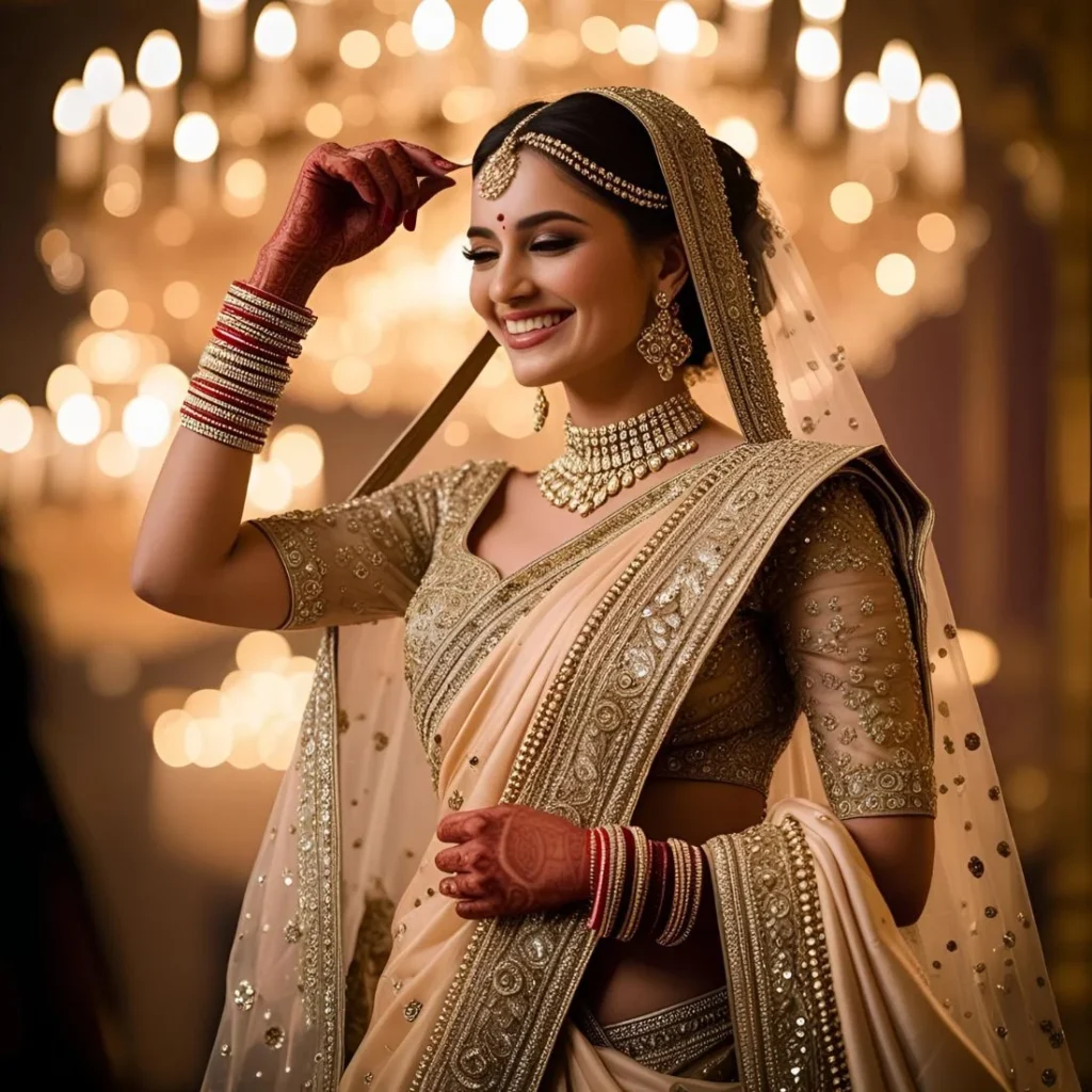 Wedding Saree Captions