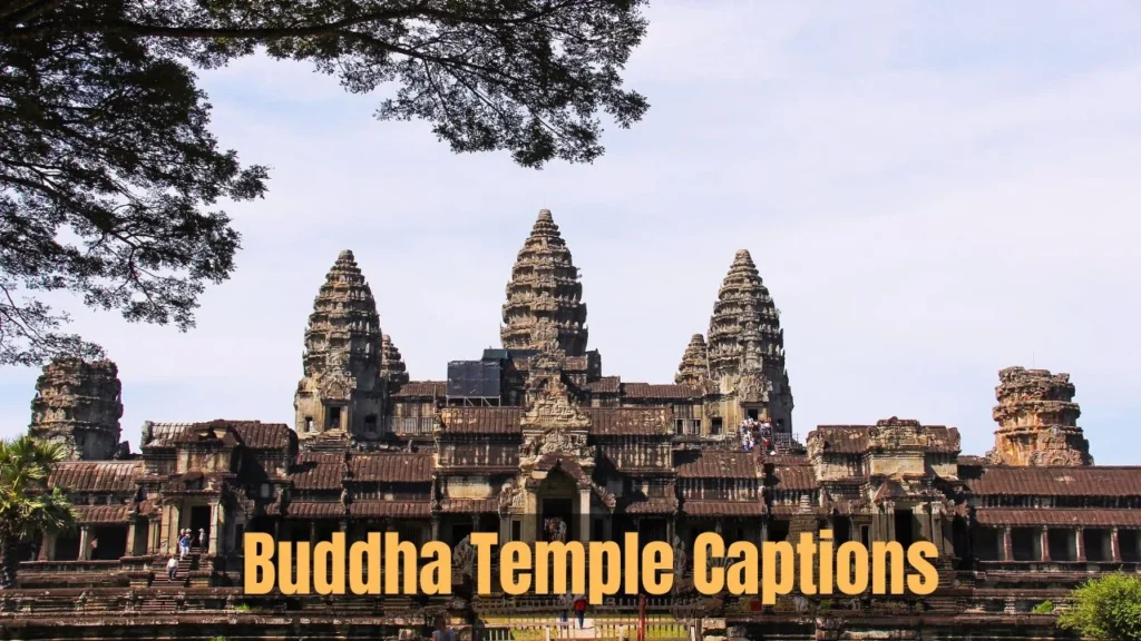 Buddha Temple Captions