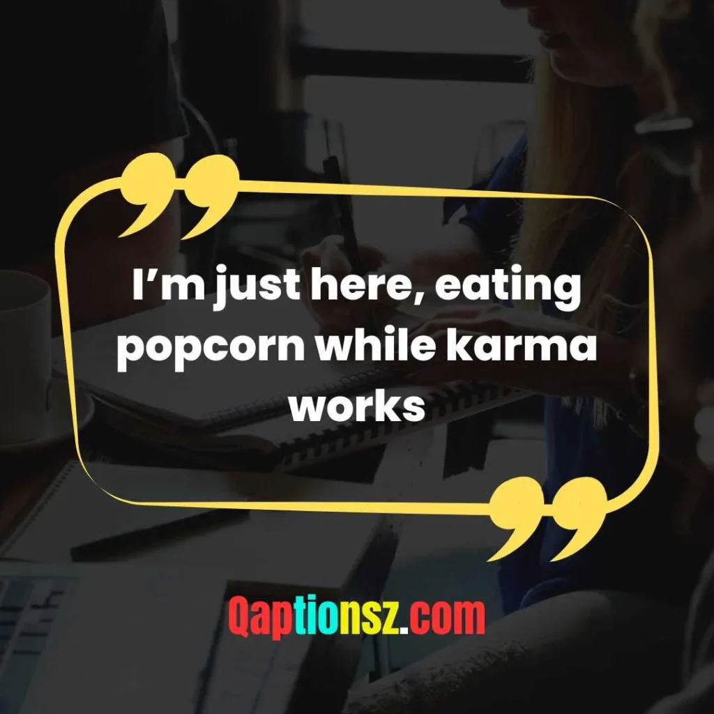 Funny Karma Captions