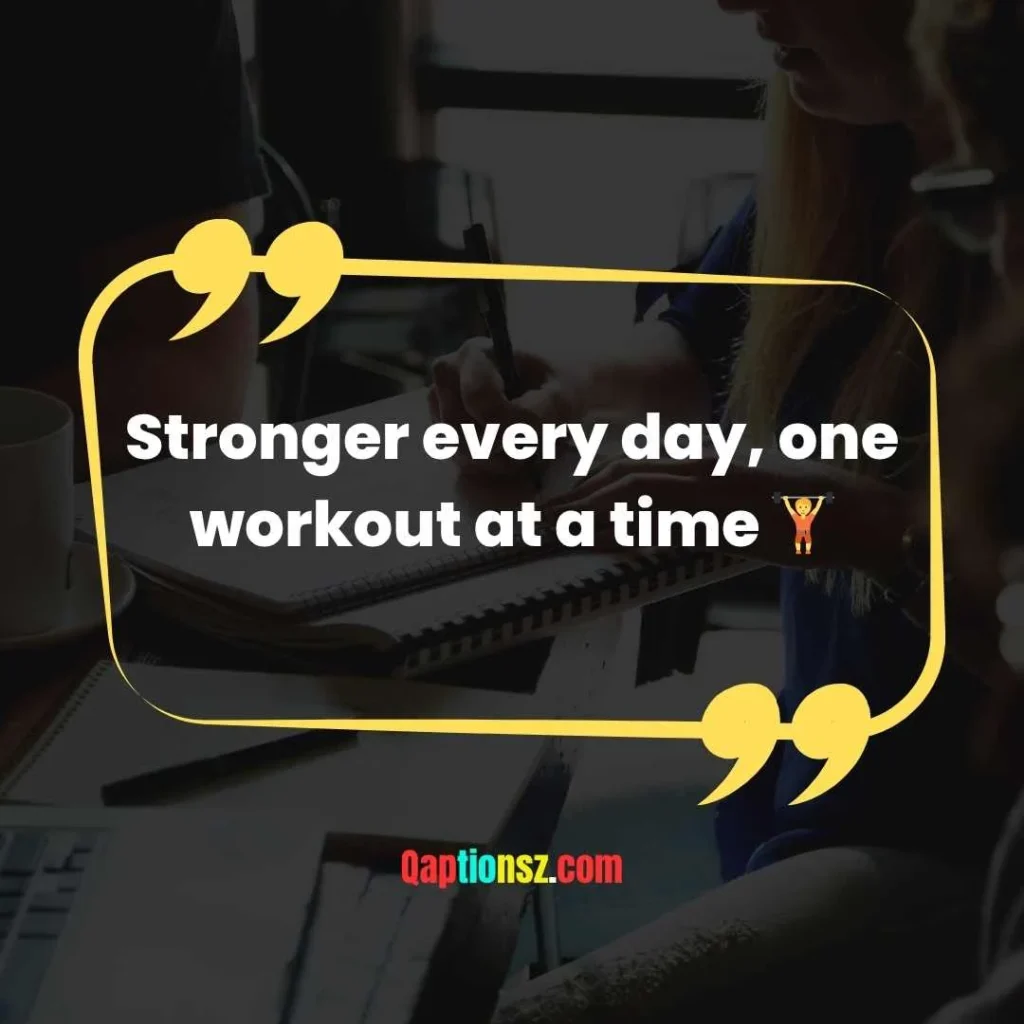 Motivational Captions for Fitness