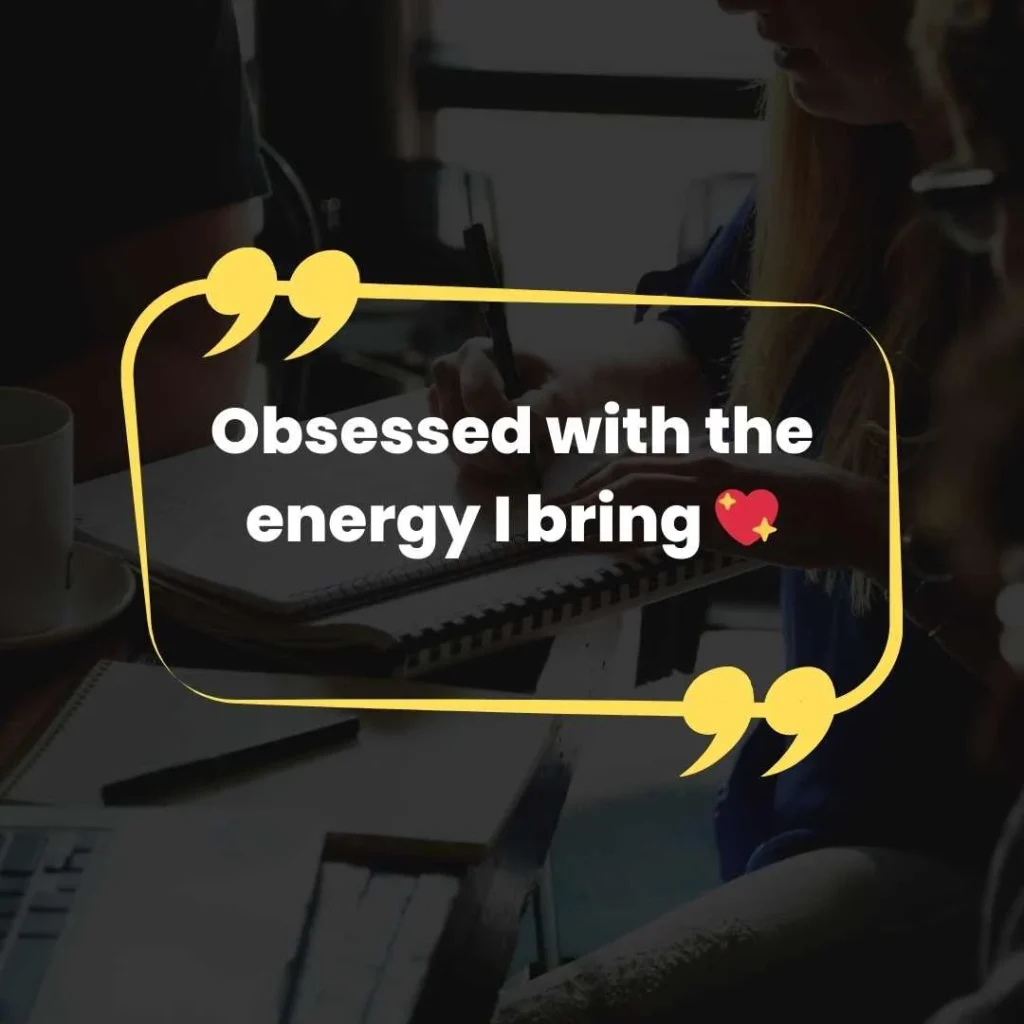 Obsessed With Myself Captions Short