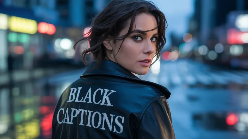 Bold and Confident Captions