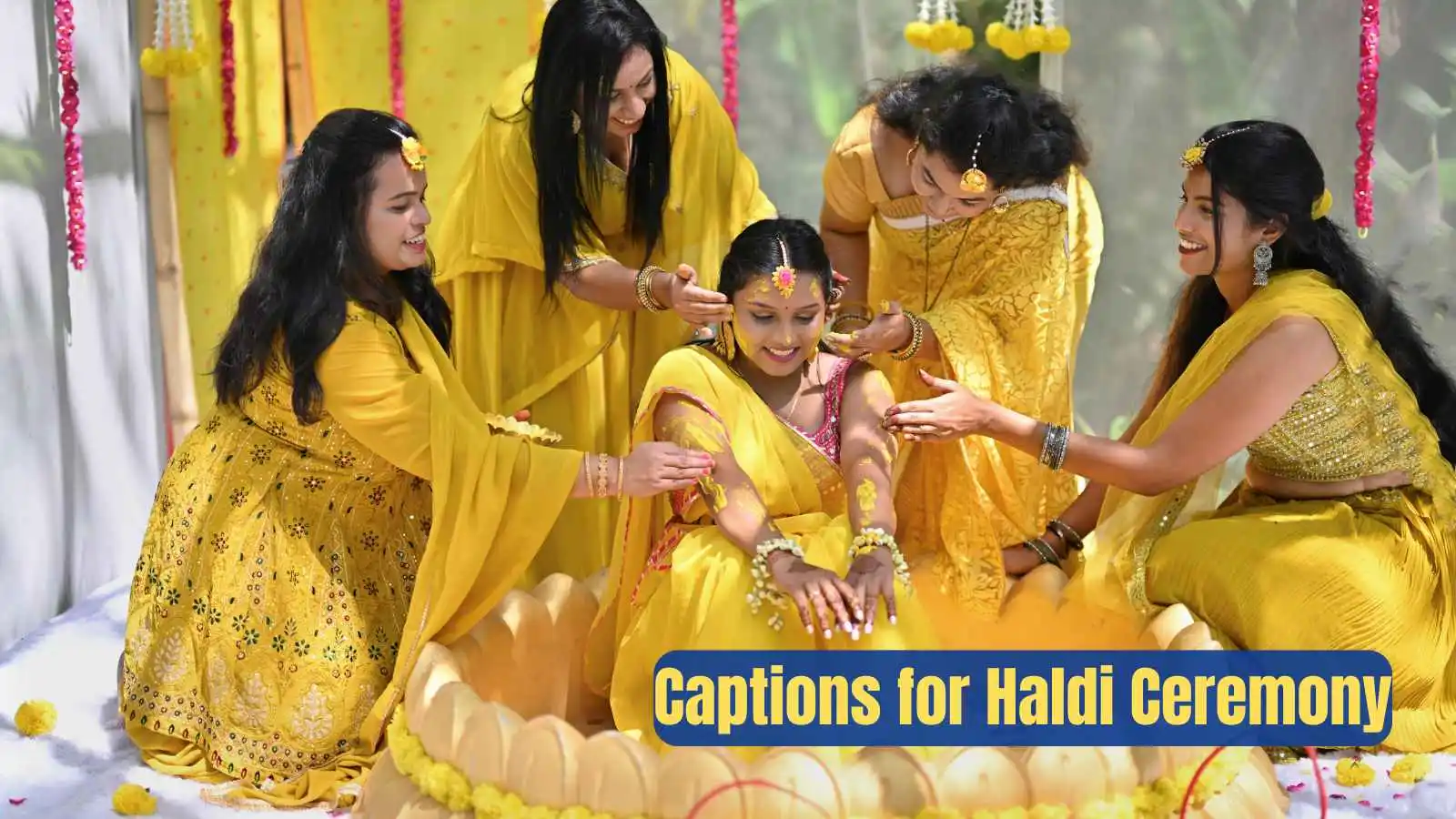 You are currently viewing 284 Captions for Haldi Ceremony That Glow Like Sunshine 2025