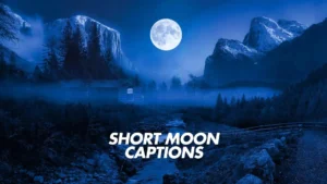 Read more about the article 298 Dreamy Short Moon Captions for Instagram Magic 2025