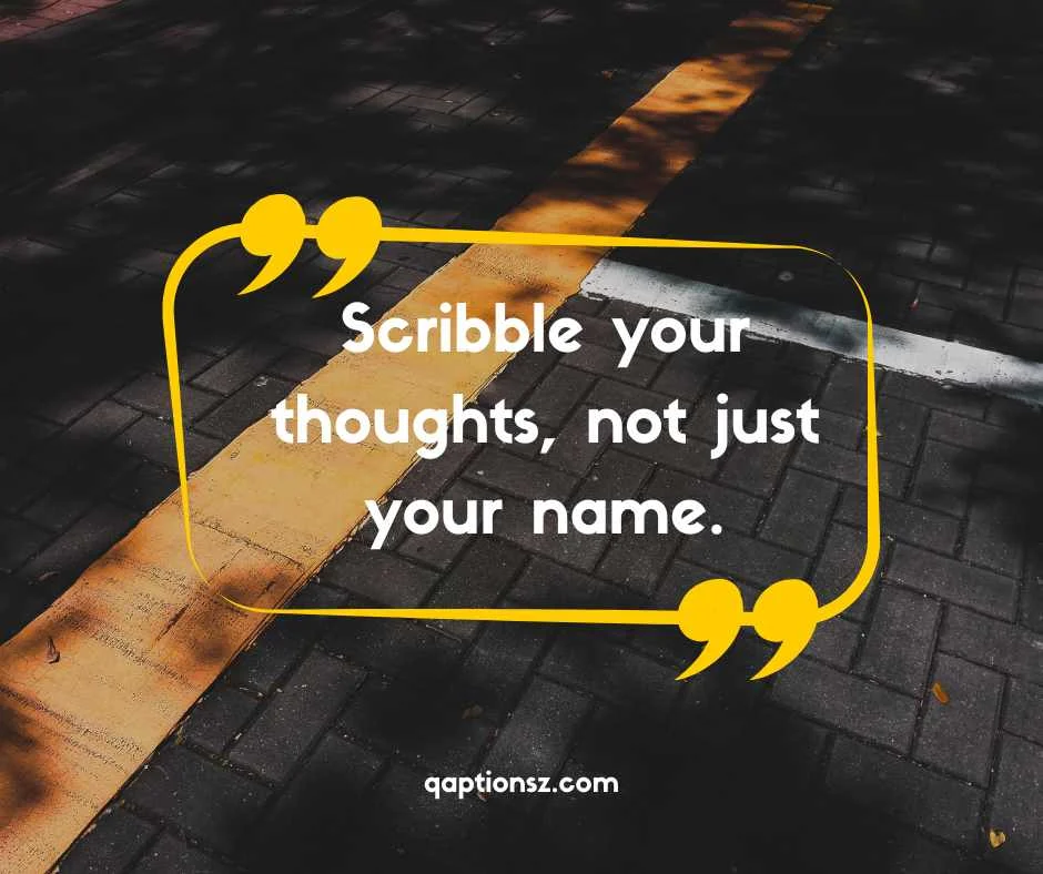 Scribble Day Best Lines