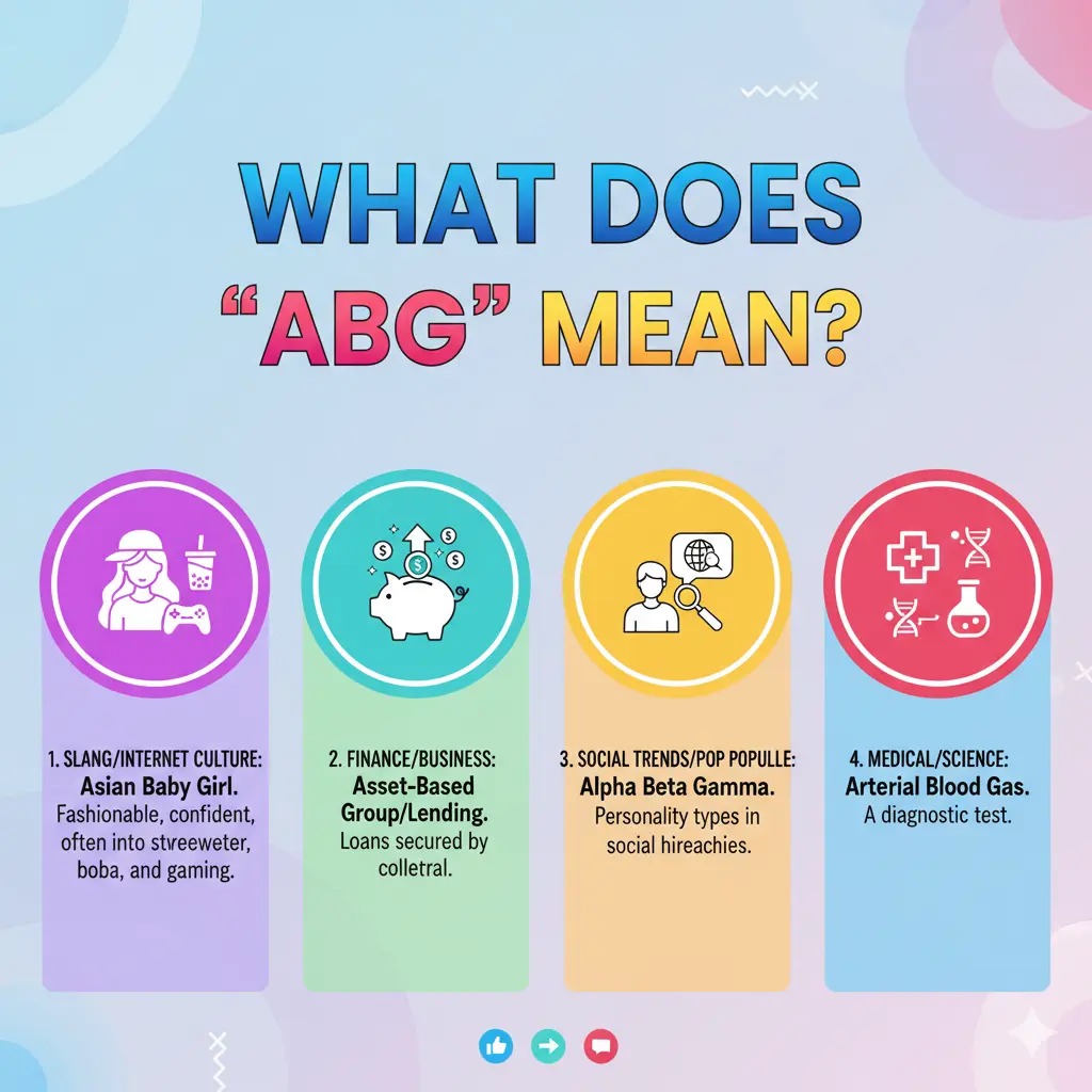 🎭 ABG Meaning in Different Contexts