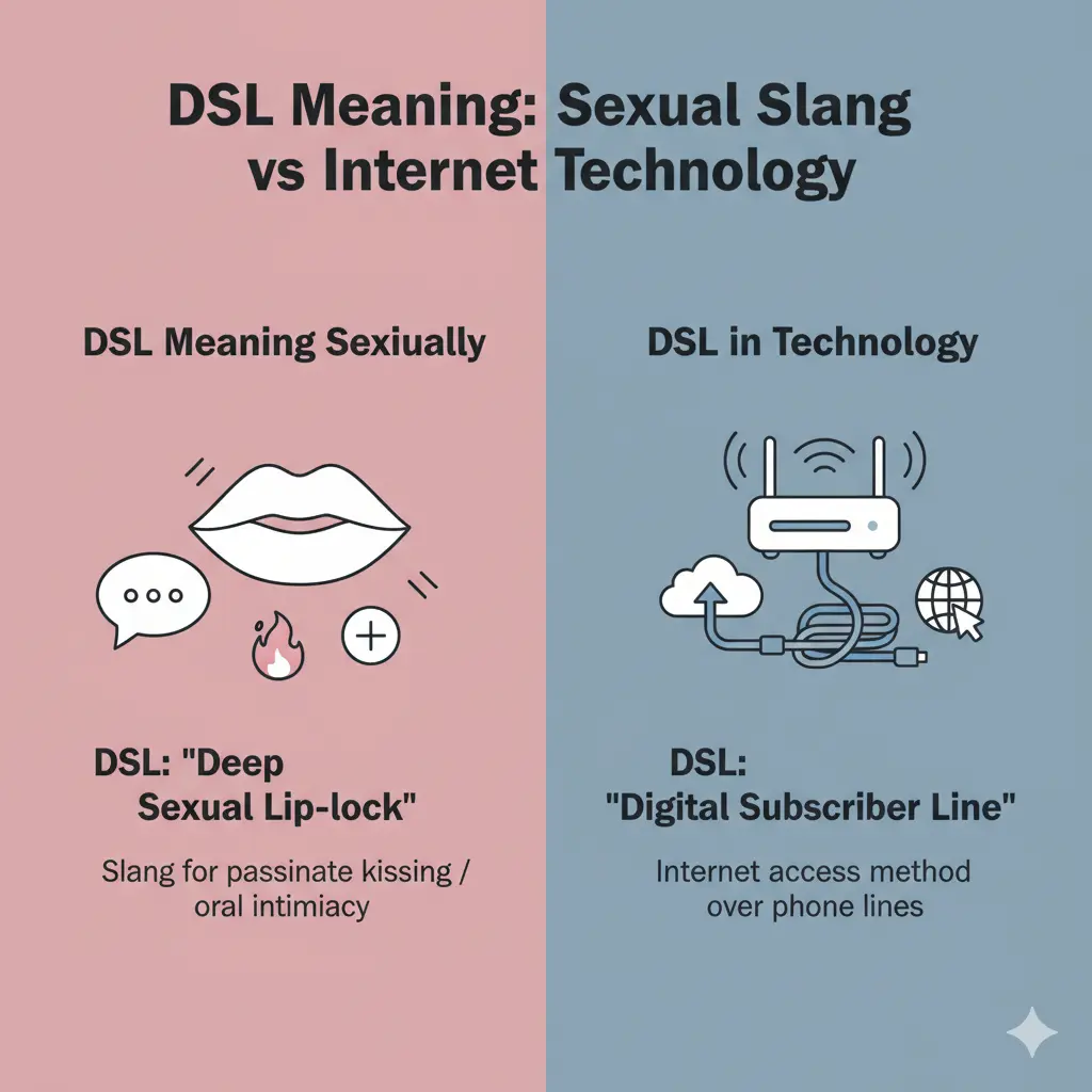 DSL Meaning Sexually vs Technical Internet DSL
