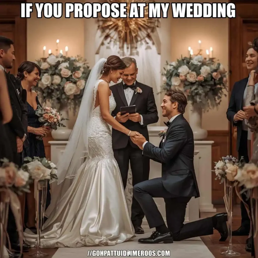 Funniest “If You Propose at My Wedding