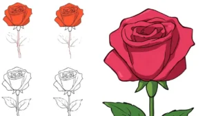 Read more about the article How to Draw a Rose That Looks Real and Stunning 2025
