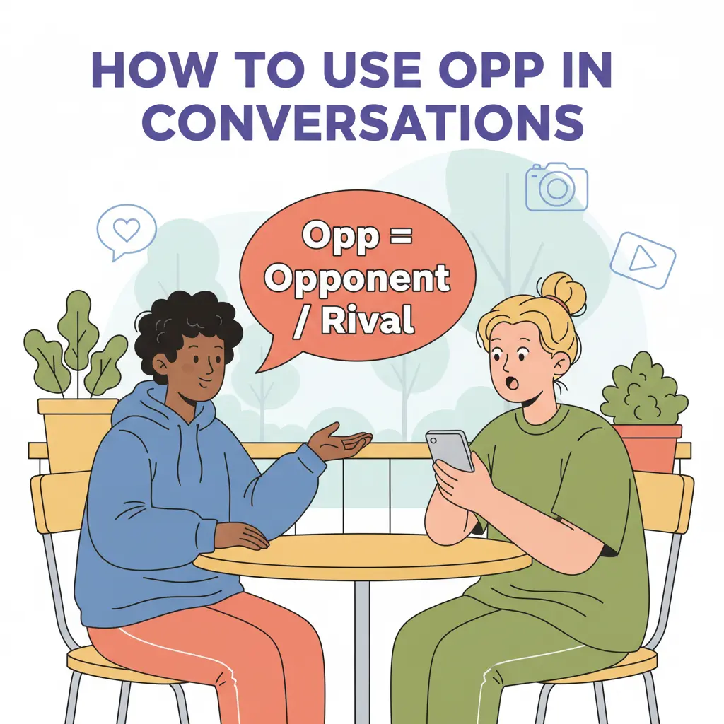 How to Use “Opp” in Conversations