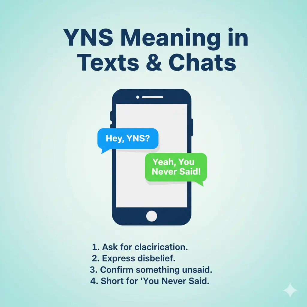 How to Use YNS in Texts and Chats