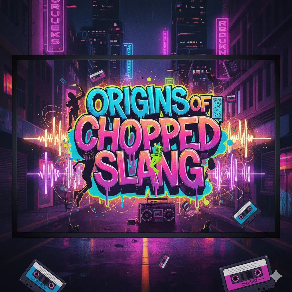 Origins of “Chopped” Slang