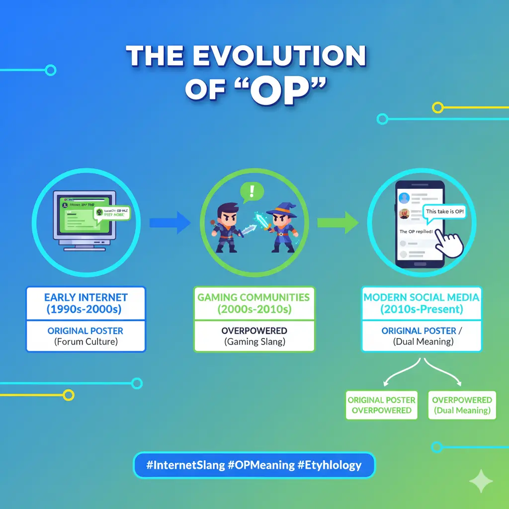 Origins of “OP” in Slang