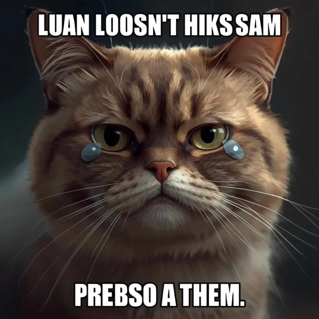 Origins of the Sad Cat Meme