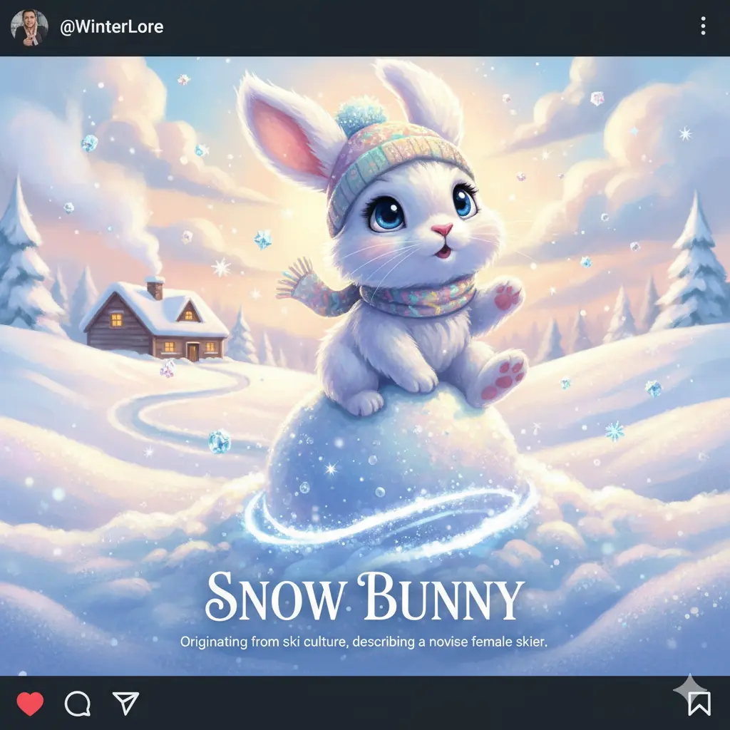 Origins of the Term Snow Bunny 🐇