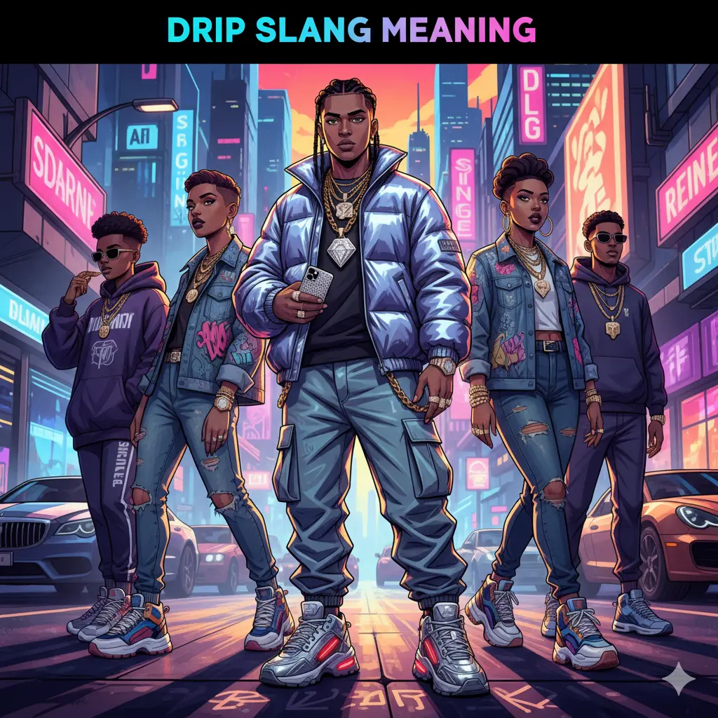 📌 Quick Definition: Drip Slang Meaning