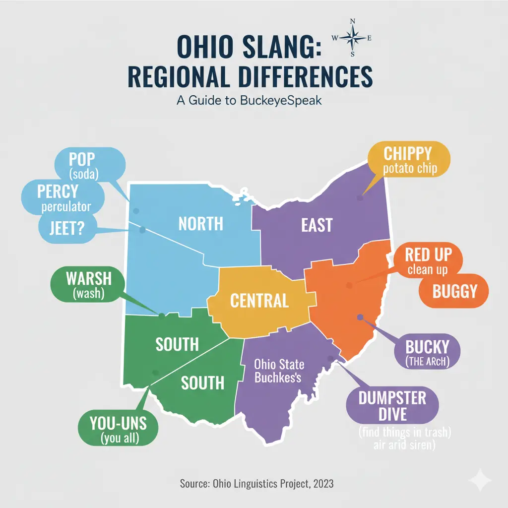 Regional Differences in Ohio Slang