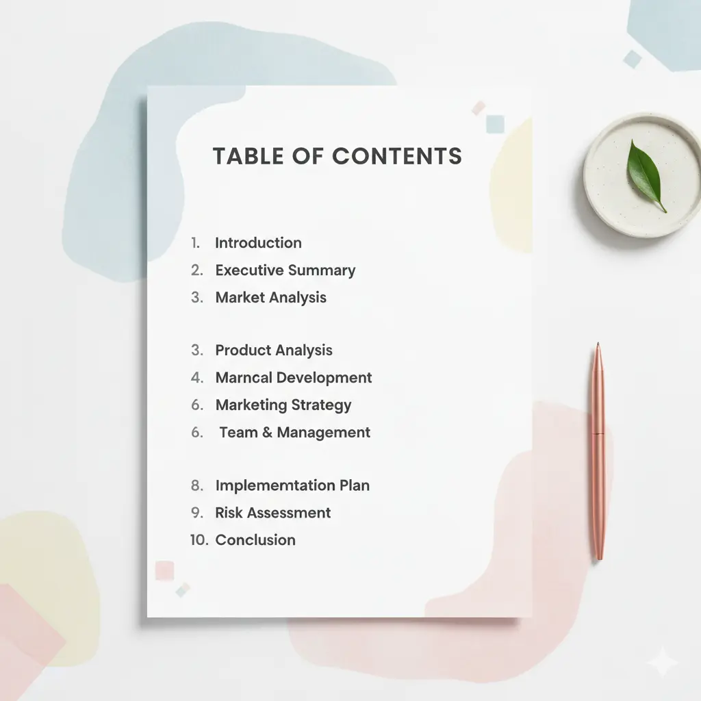 Table of Contents