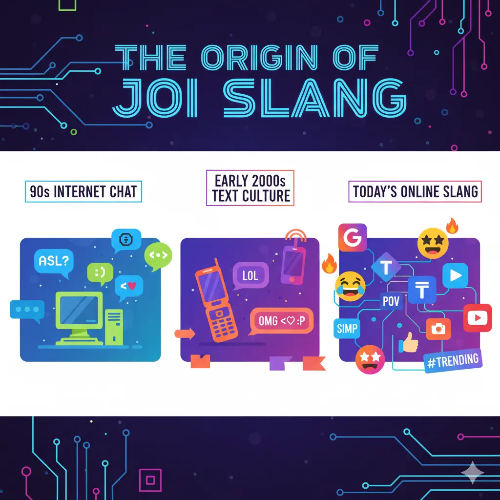 The Origin of JOI Slang