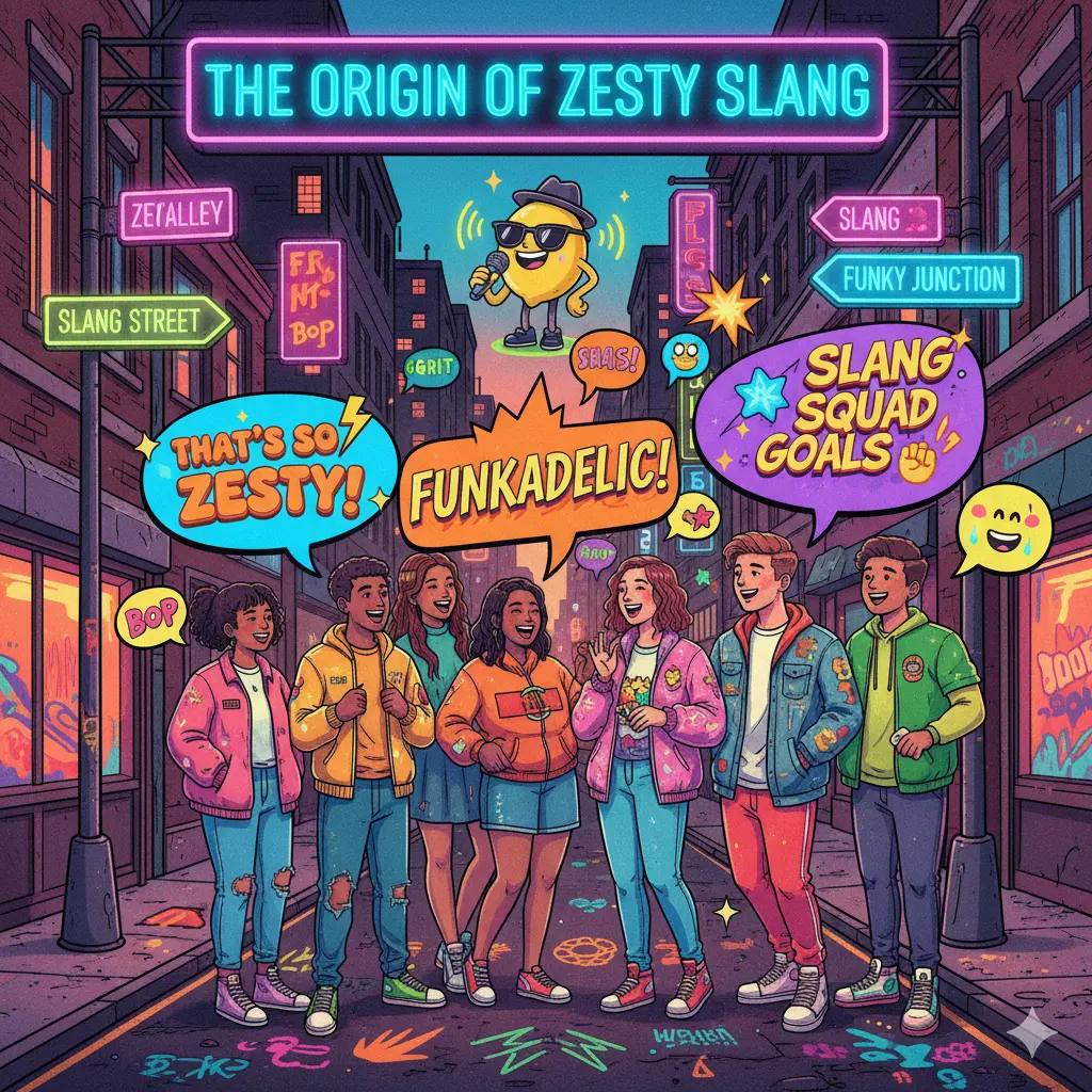 The Origin of Zesty Slang