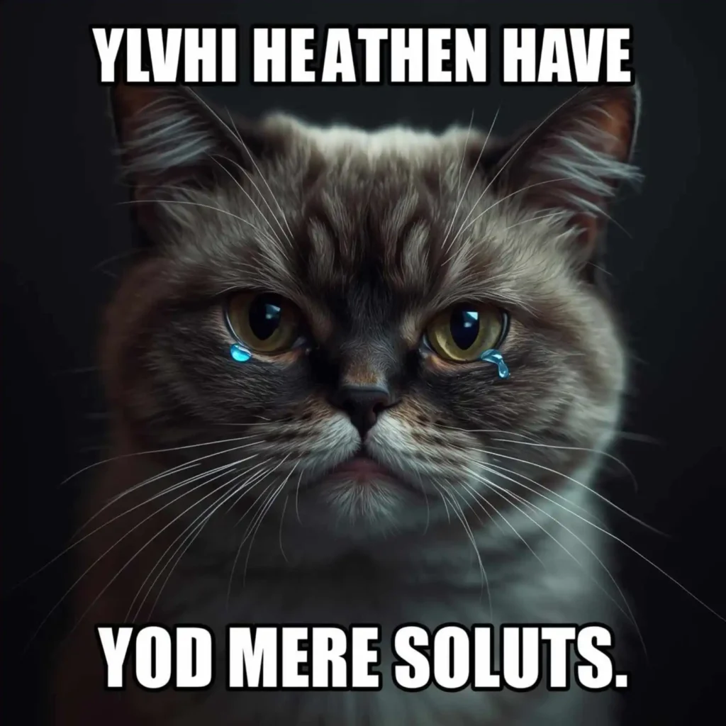 Top Types of Sad Cat Memes