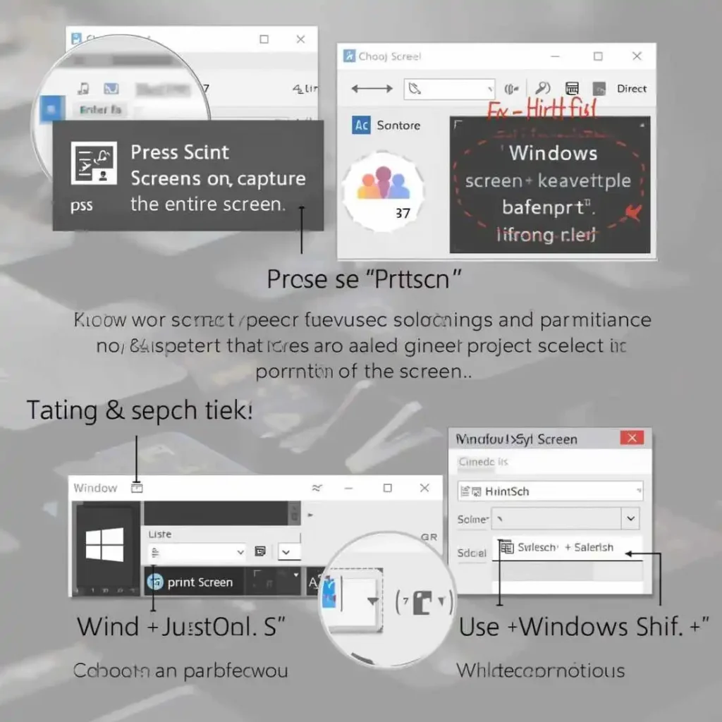 Using the Print Screen