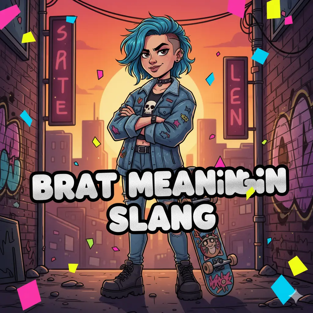 What Does Brat Mean in Slang?