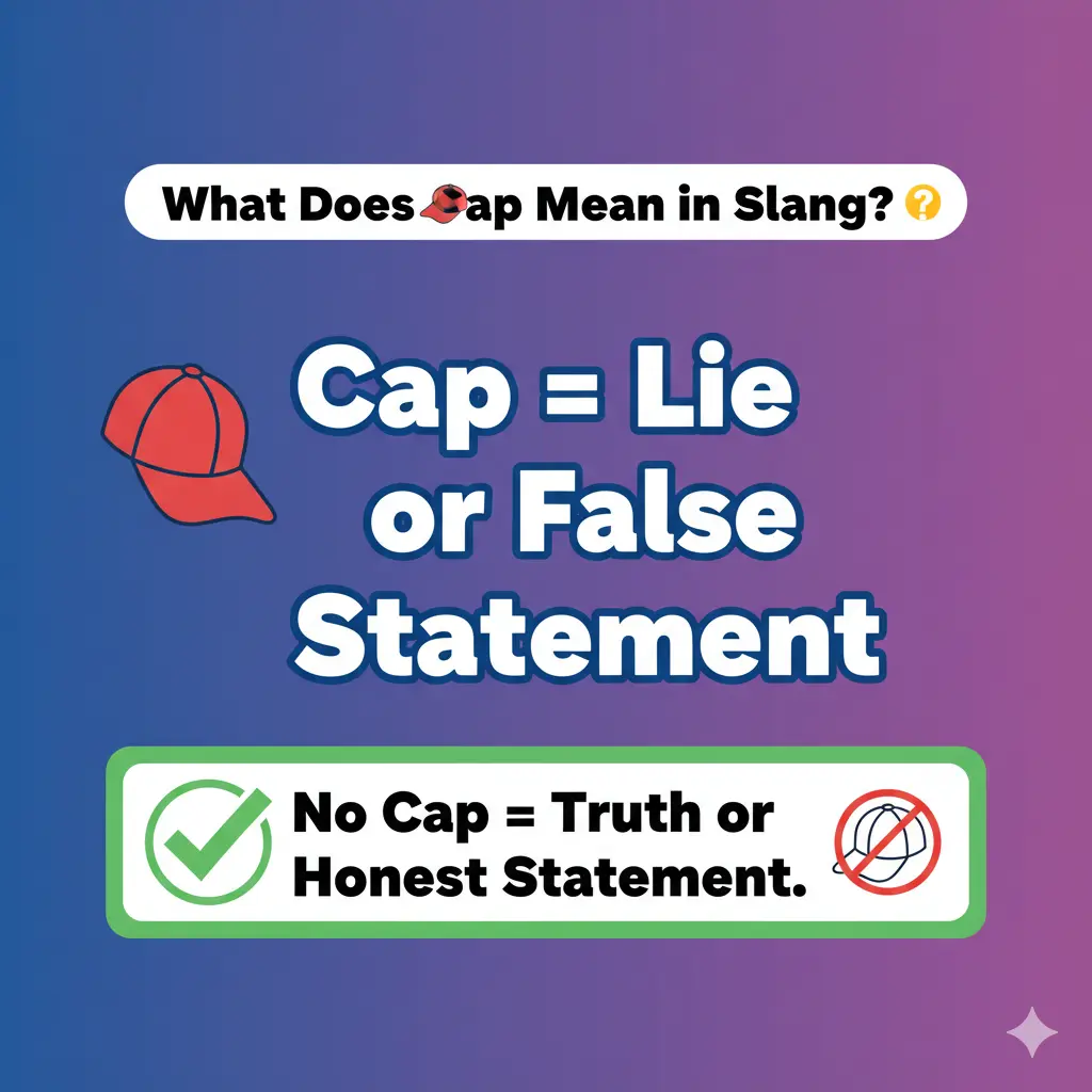 What Does Cap Mean in Slang? 🤔