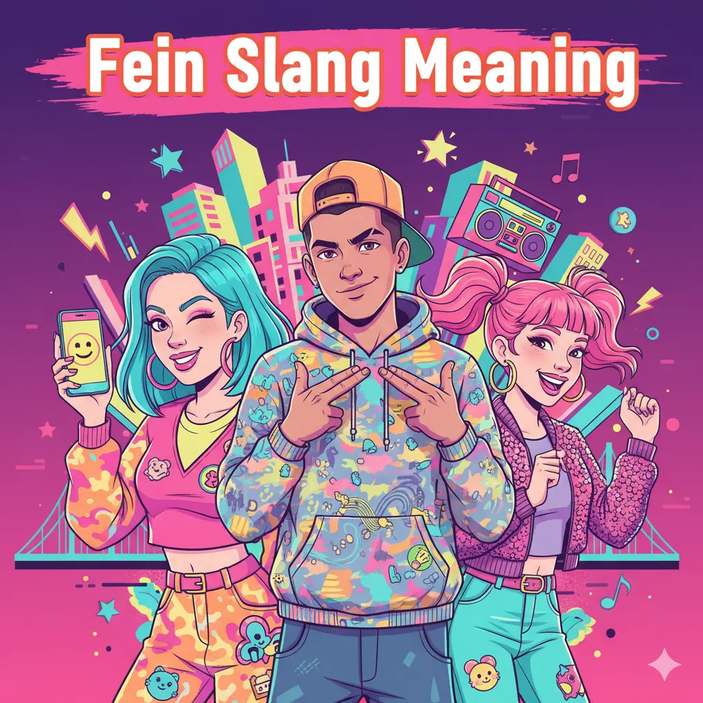 What Does Fein Mean in Slang?