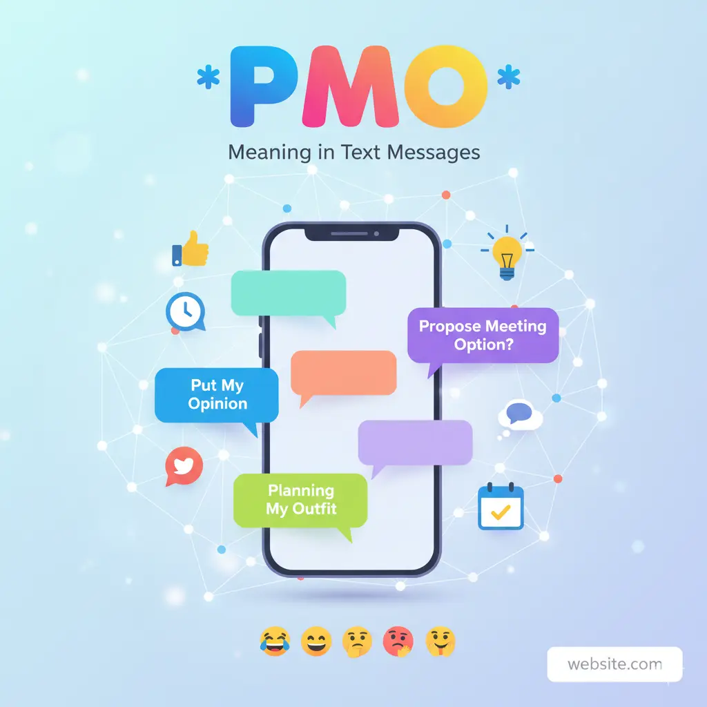 What Does PMO Mean in Text?