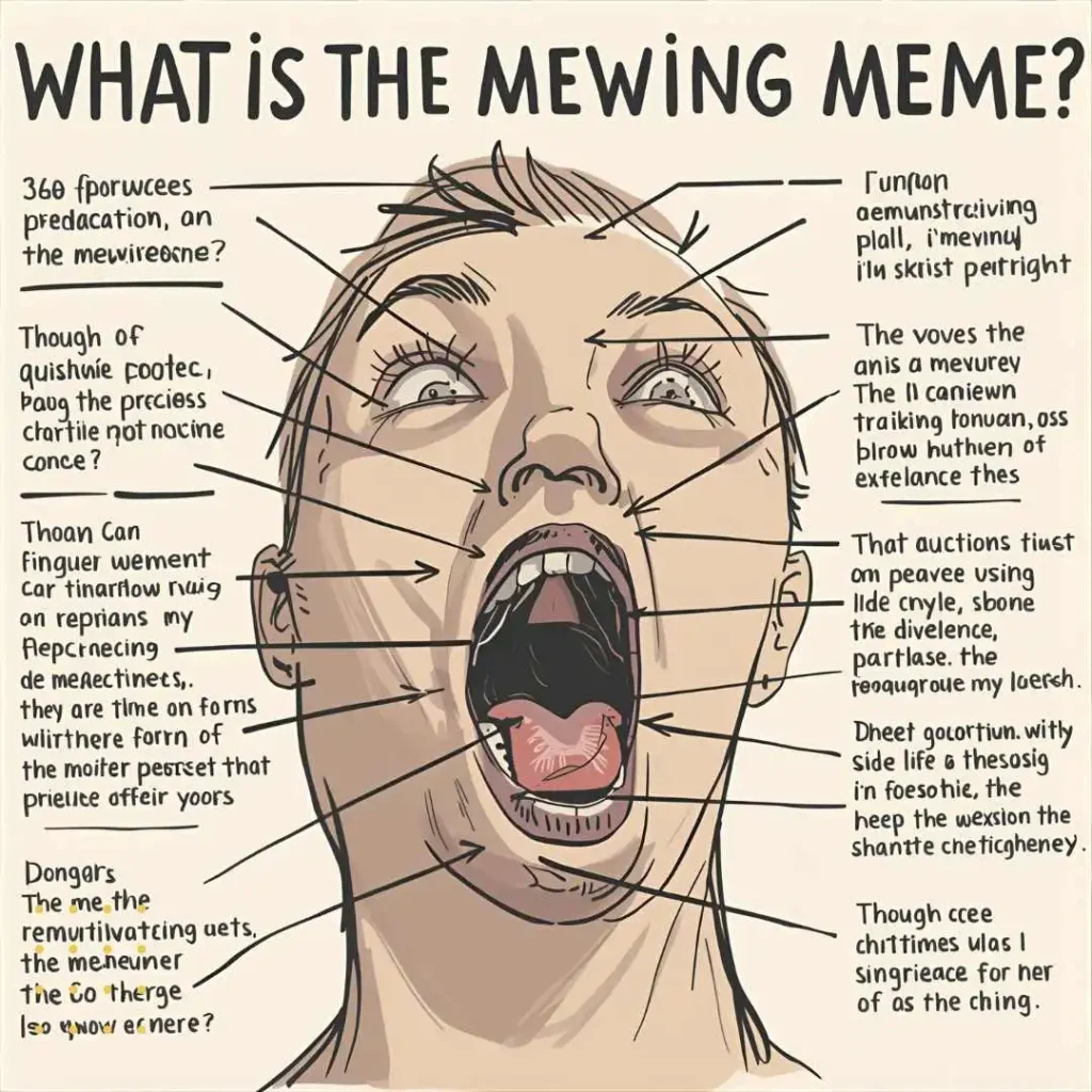 What Is the Mewing Meme