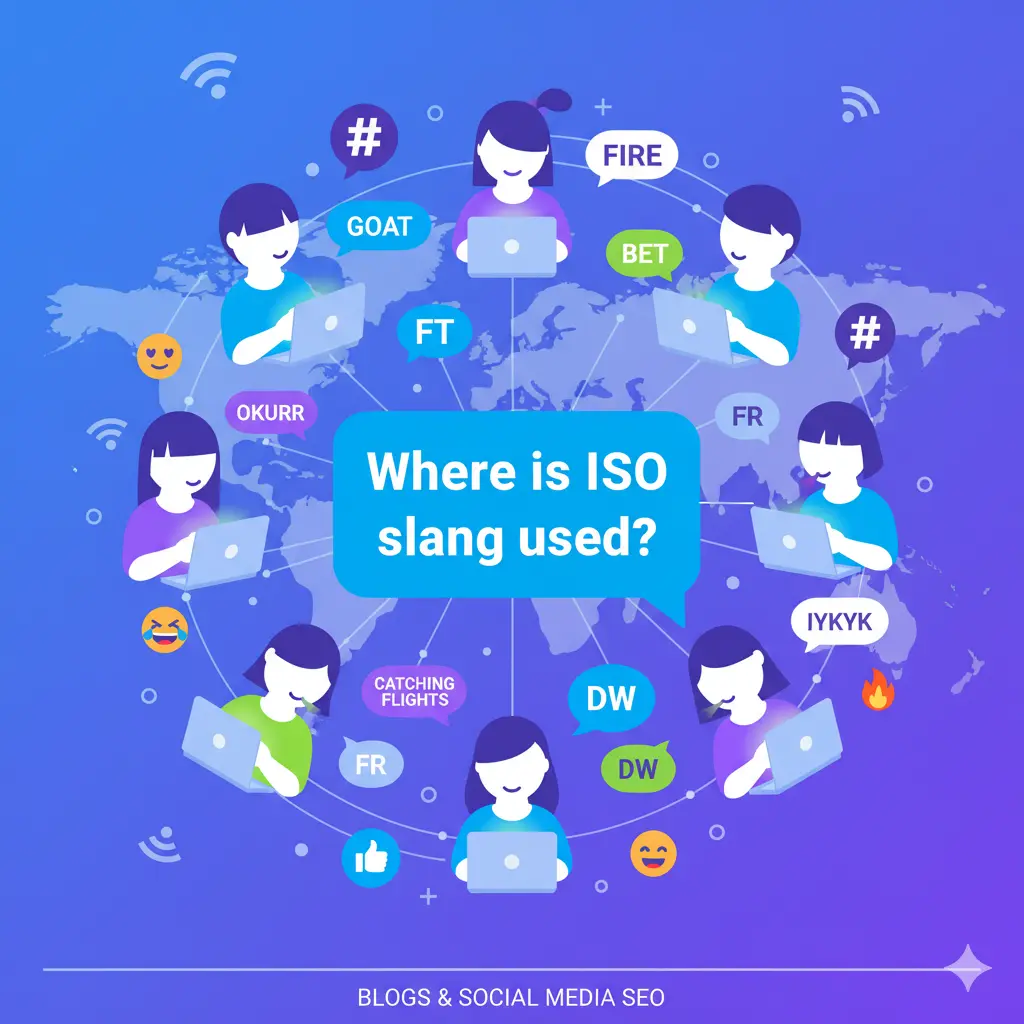 Where Is ISO Slang Used?