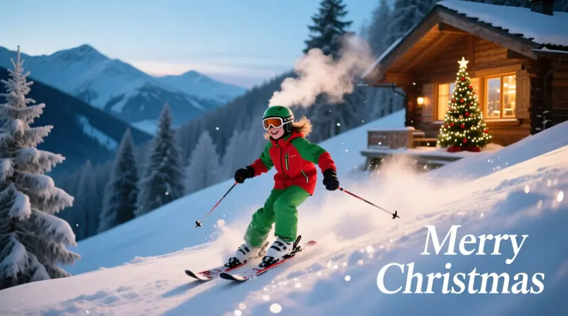 You are currently viewing 487 Christmas Skiing Instagram Captions for Your Winter 2026