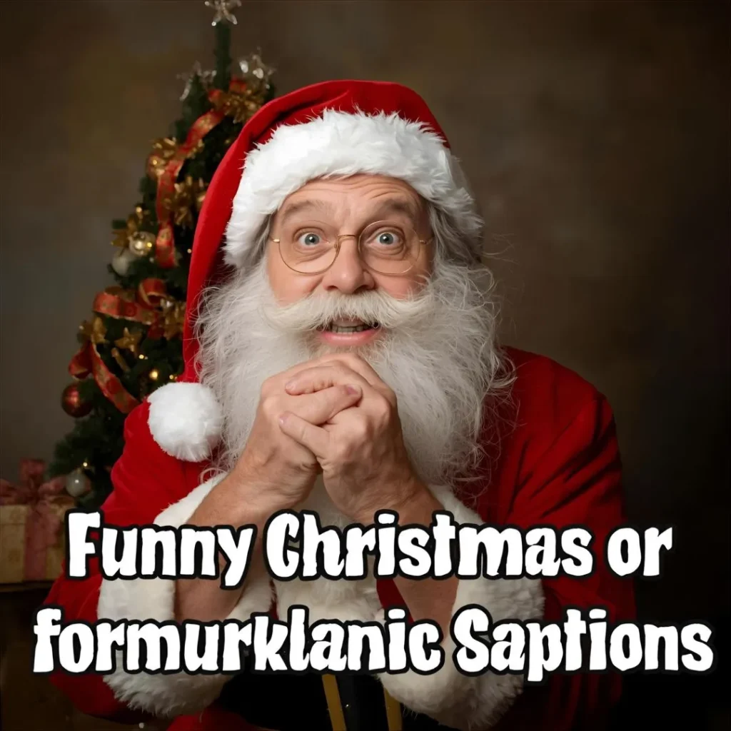 Funny Christmas Captions