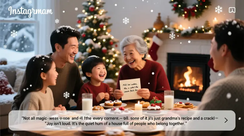 You are currently viewing 689 Good Christmas Instagram Captions to Spread Joy and Cheer 2025