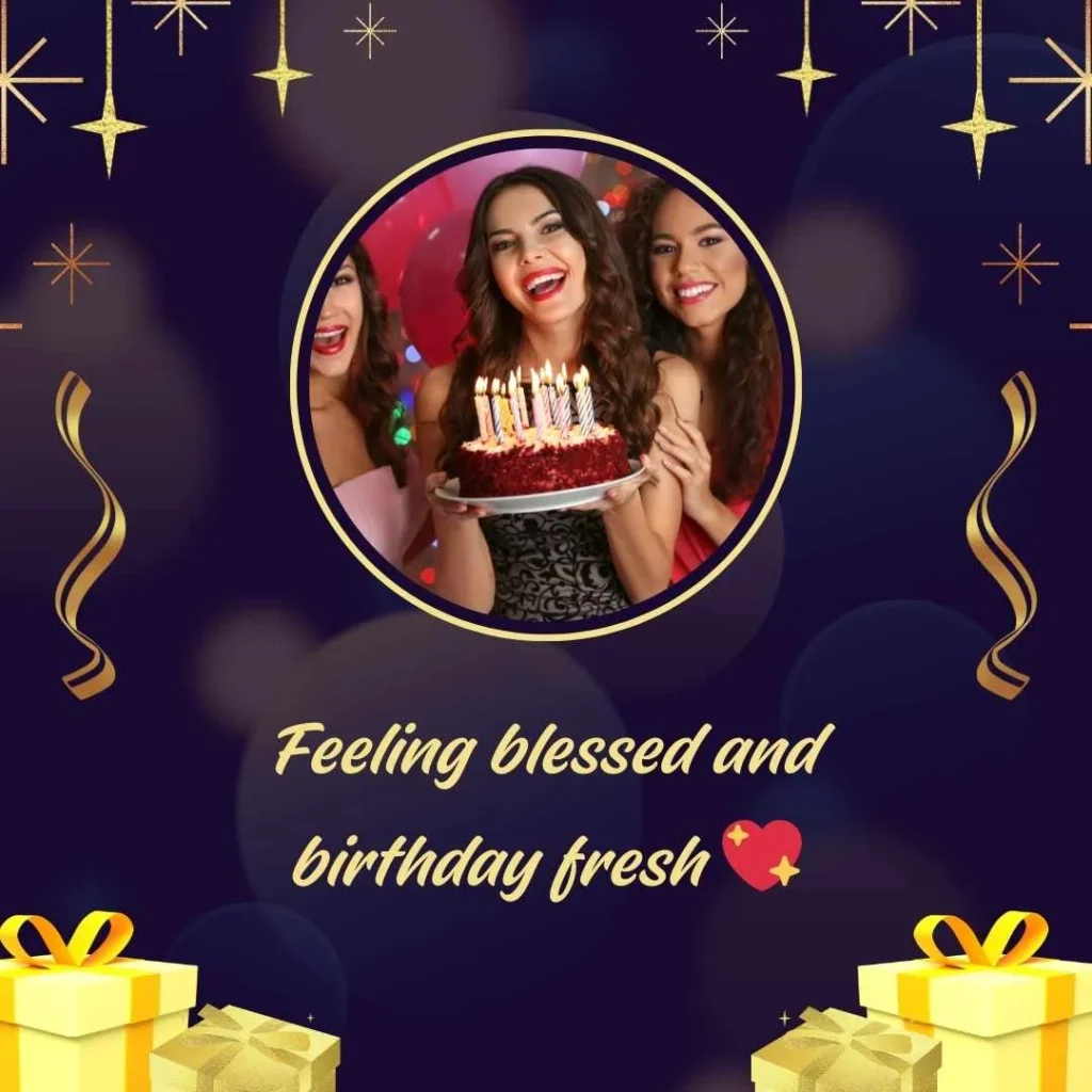 Short Birthday Captions for Yourself