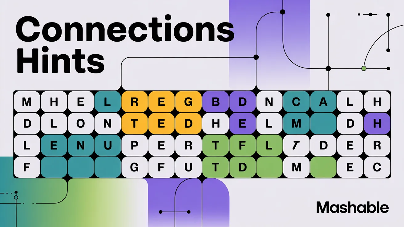 You are currently viewing Connections Hints Mashable: How to Solve Today’s NYT Connections Puzzle Without Spoilers