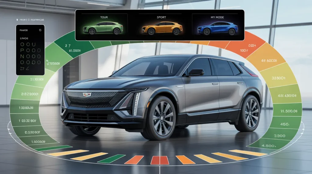 How the Cadillac Lyriq Uses Energy
