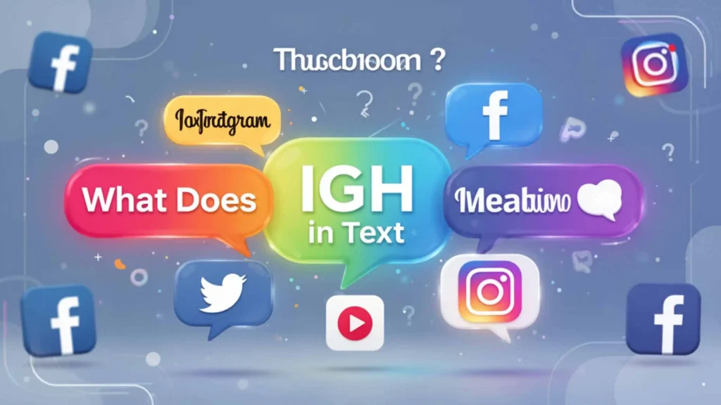 What Does IGH Mean in Text? Full Explanation 2026