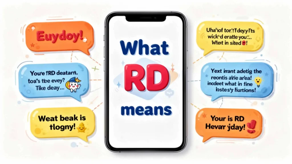 What Does RD Mean in Text? Full Explanation & Examples 2026