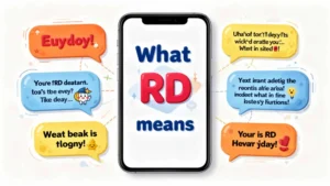 Read more about the article What Does RD Mean in Text? Full Explanation & Examples 2026